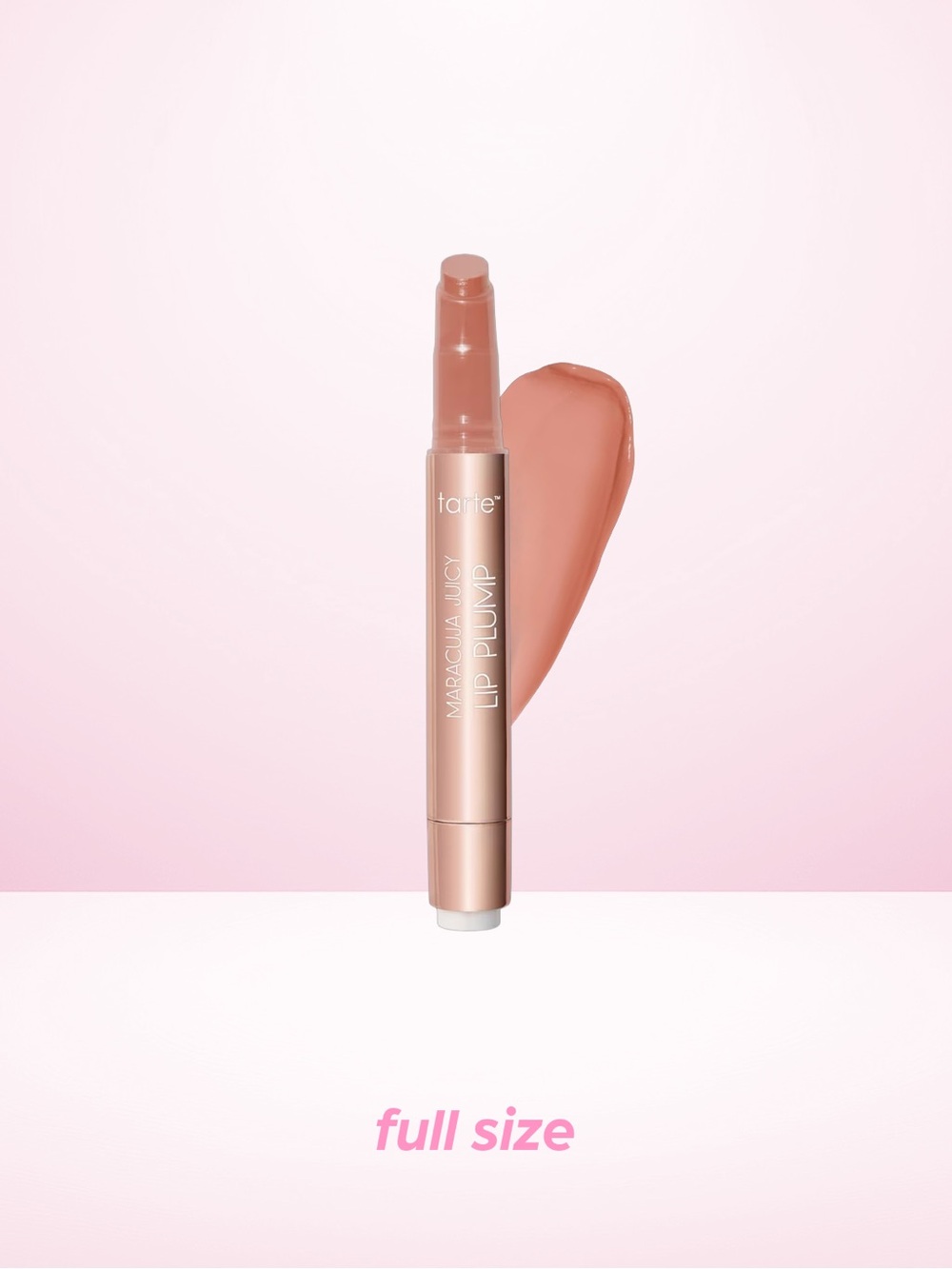 Tarte Maracuja Juicy Lip Plumping Gloss - Peachy Beige